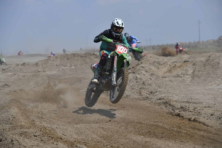 Zach Bell charging hard in Delta, UT.